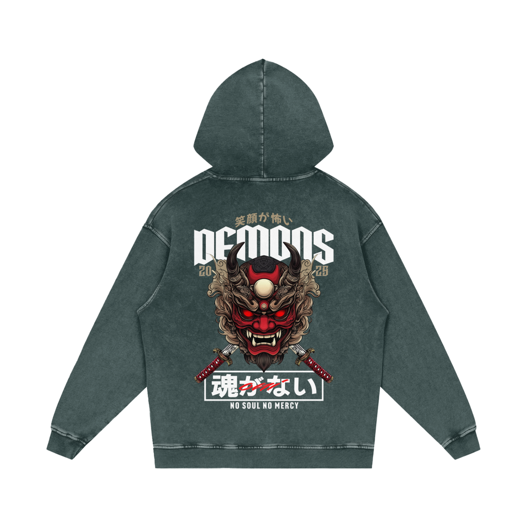 DEMONS Washed Hoodie