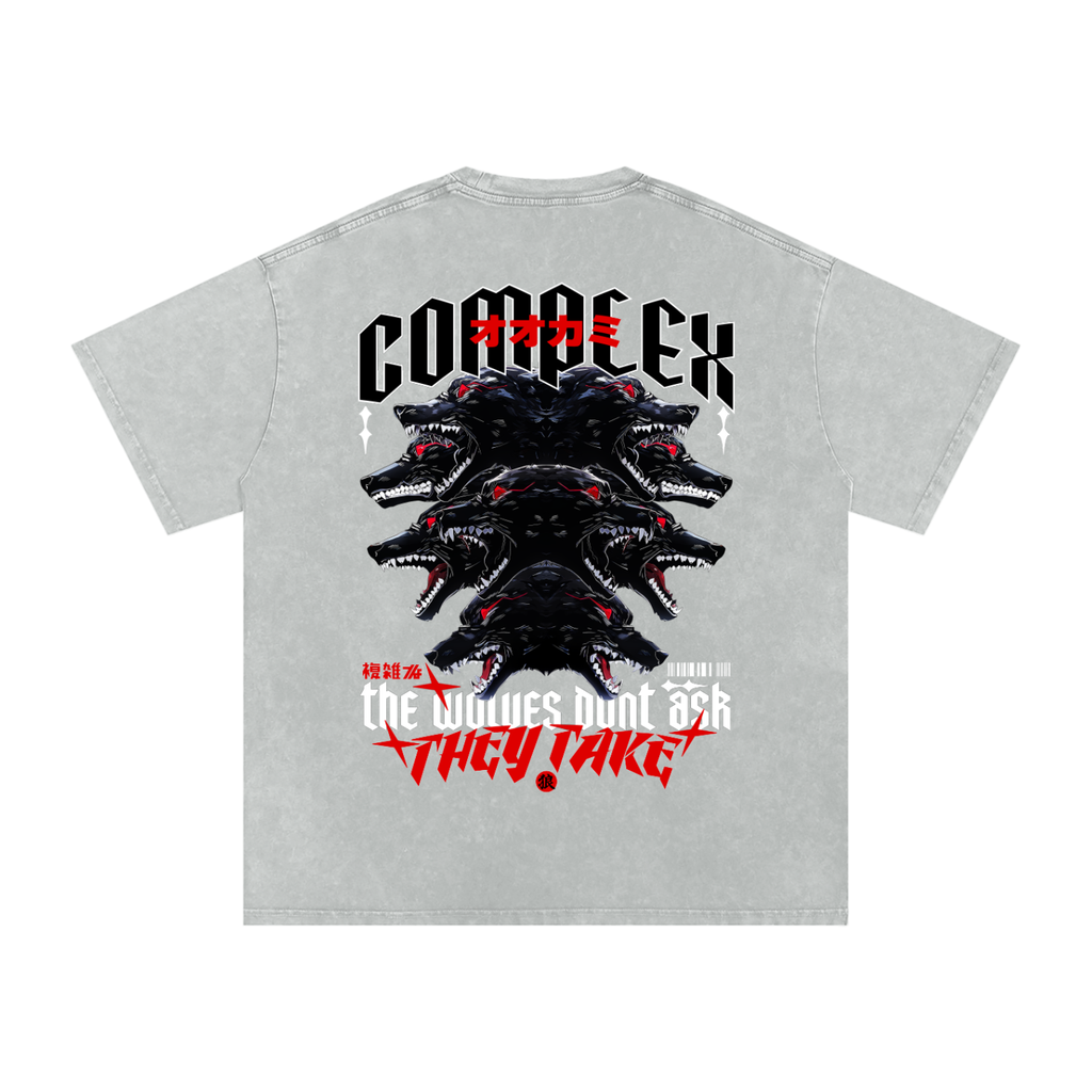 THE WOLVES Washed T-Shirt