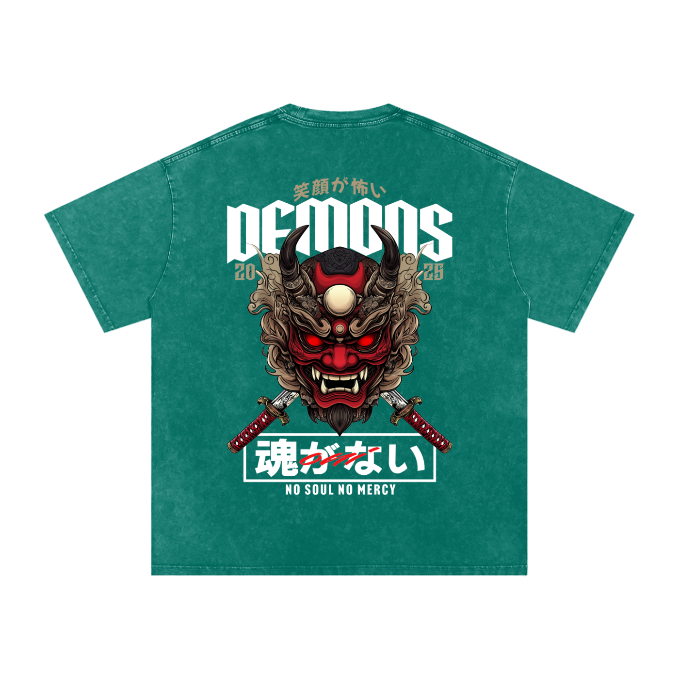 DEMONS Washed T-Shirt