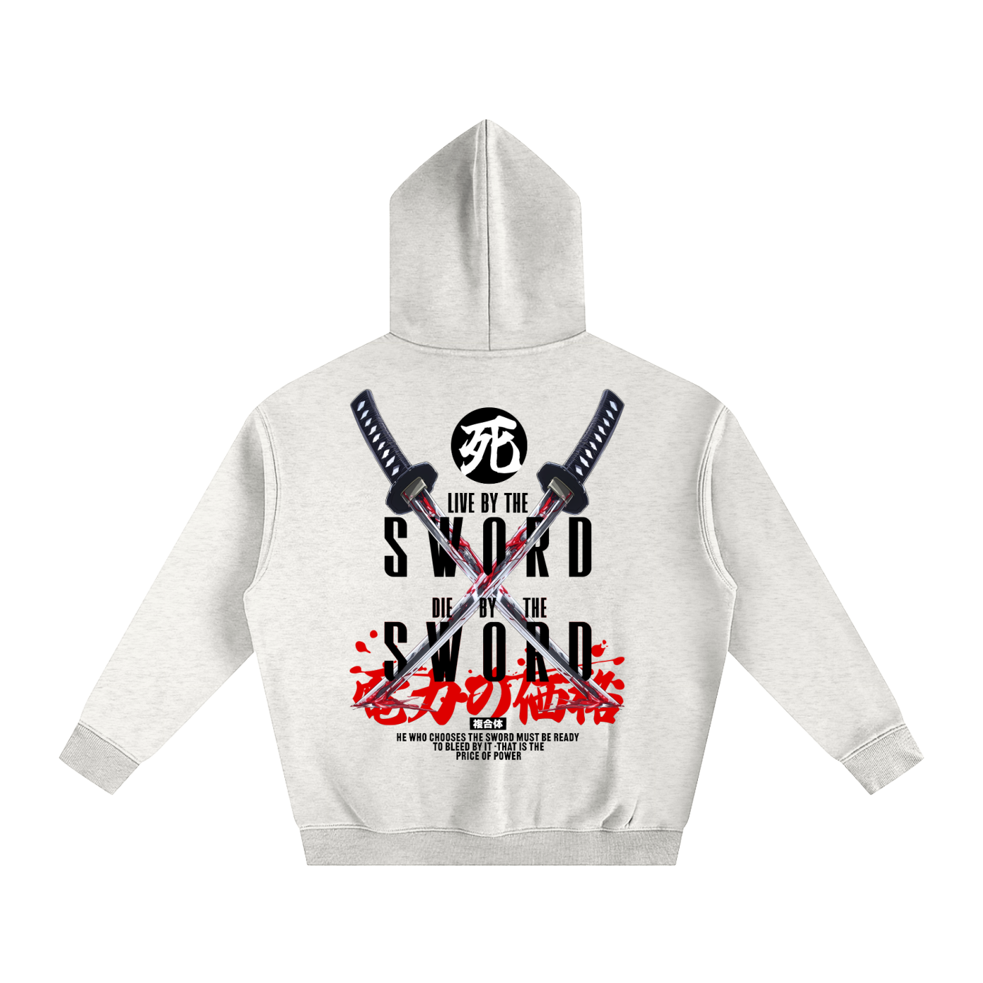 BY THE SWORD Oversize Hoodie