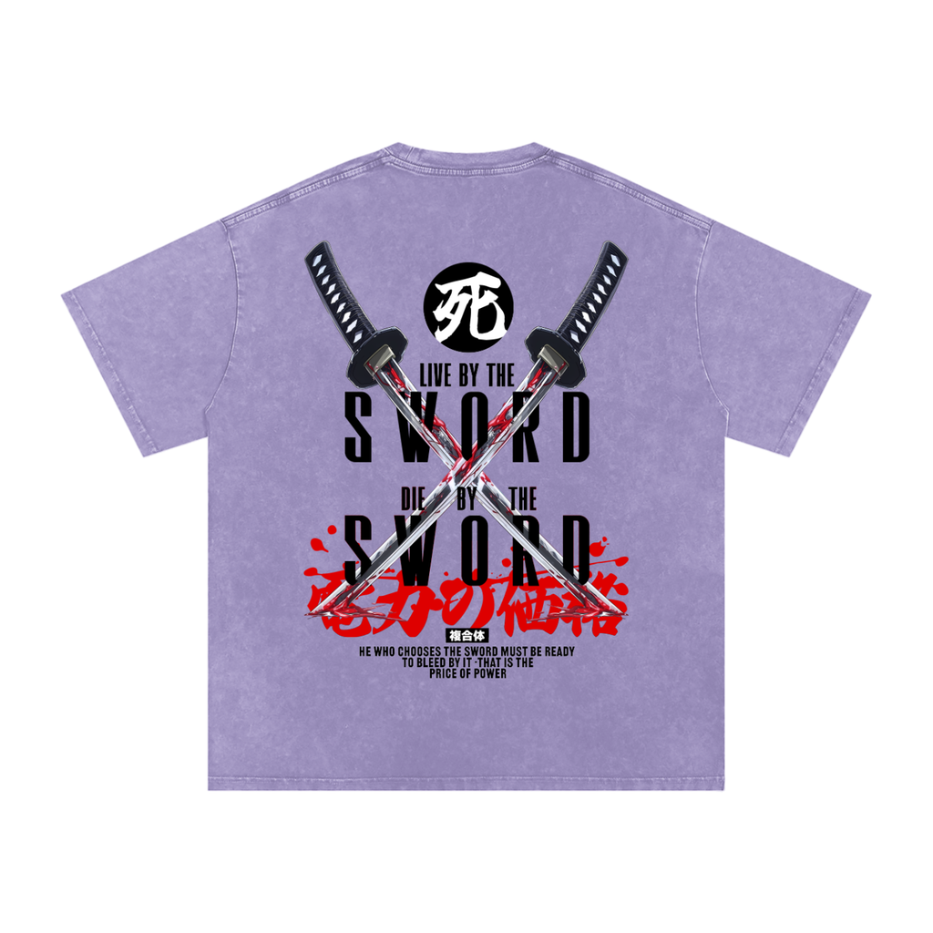 BY THE SWORD Washed T-Shirt