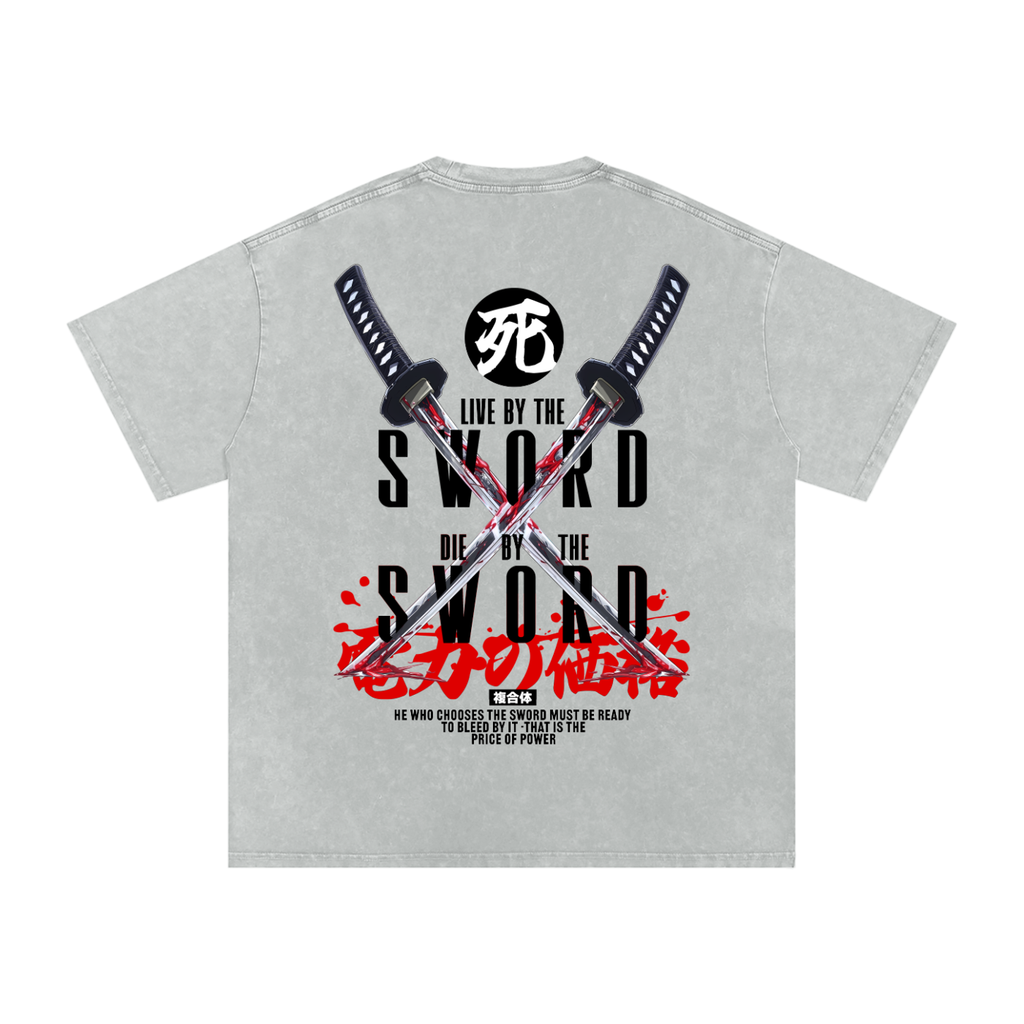 BY THE SWORD Washed T-Shirt
