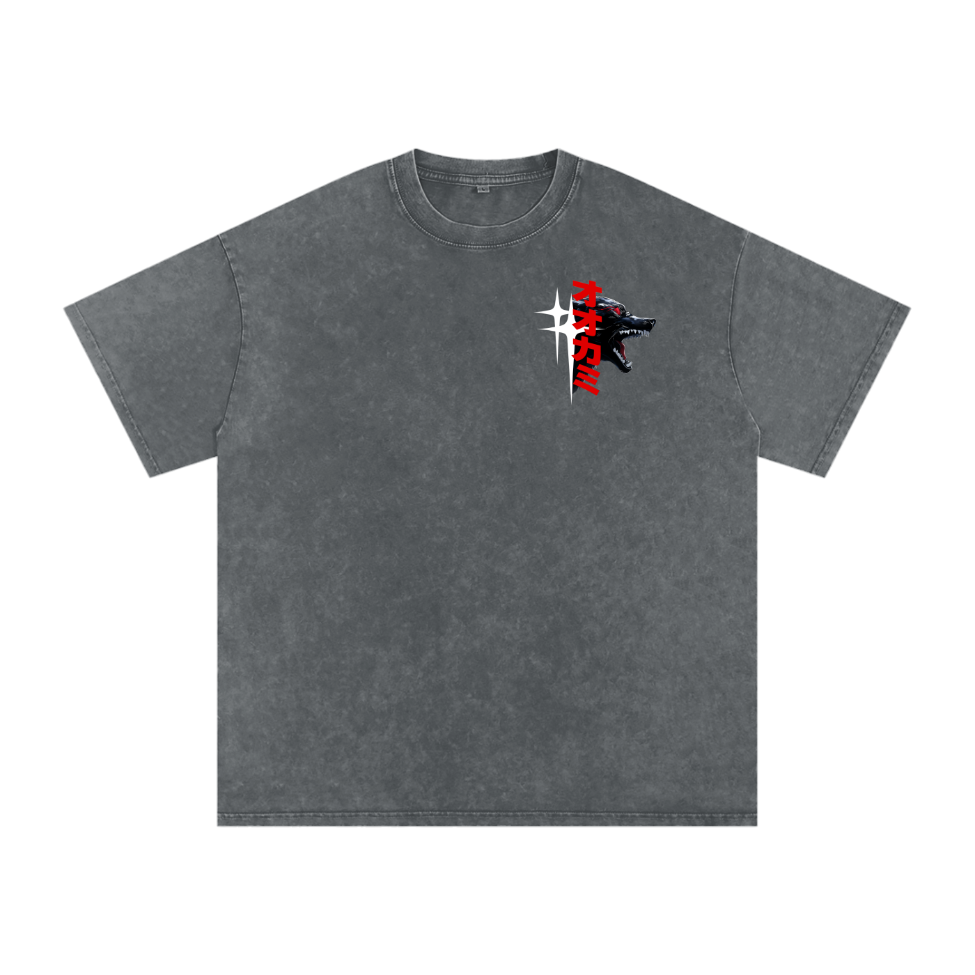 THE WOLVES Washed T-Shirt