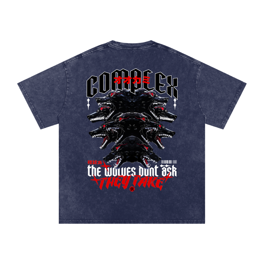 THE WOLVES Washed T-Shirt