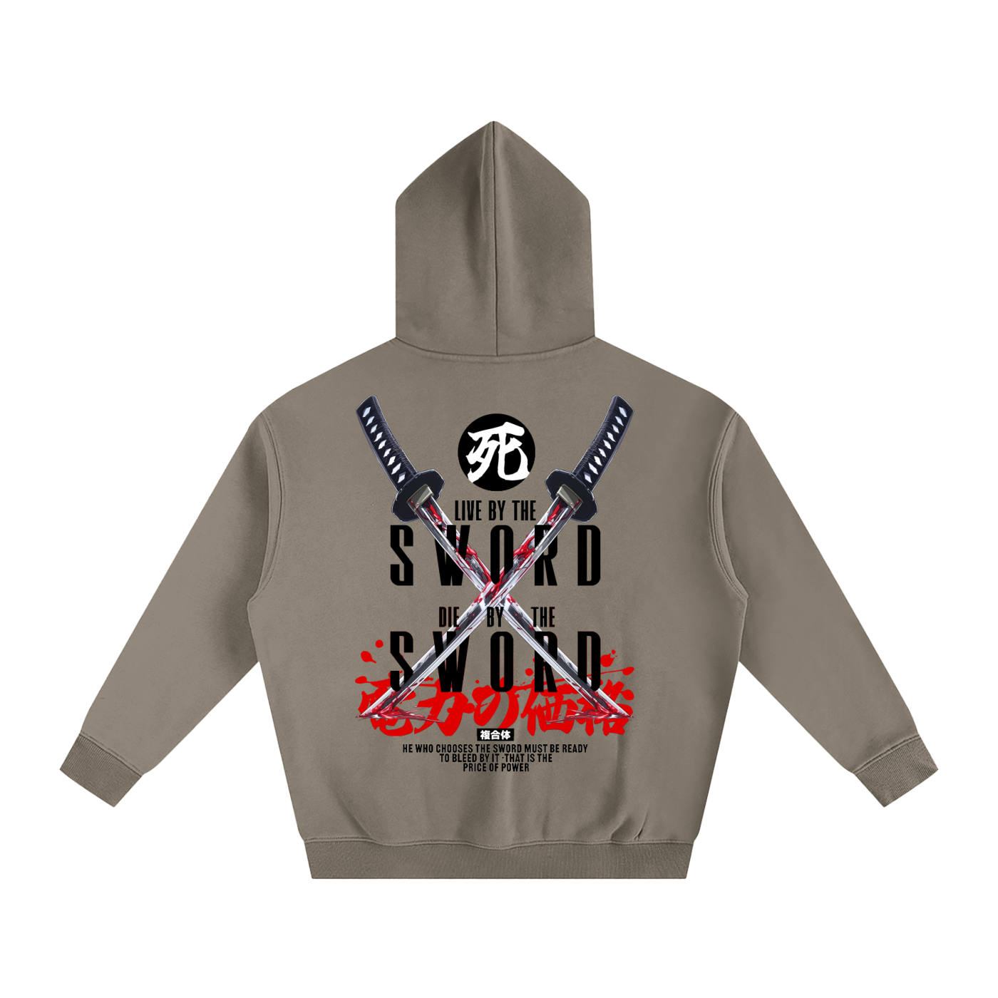 BY THE SWORD Oversize Hoodie