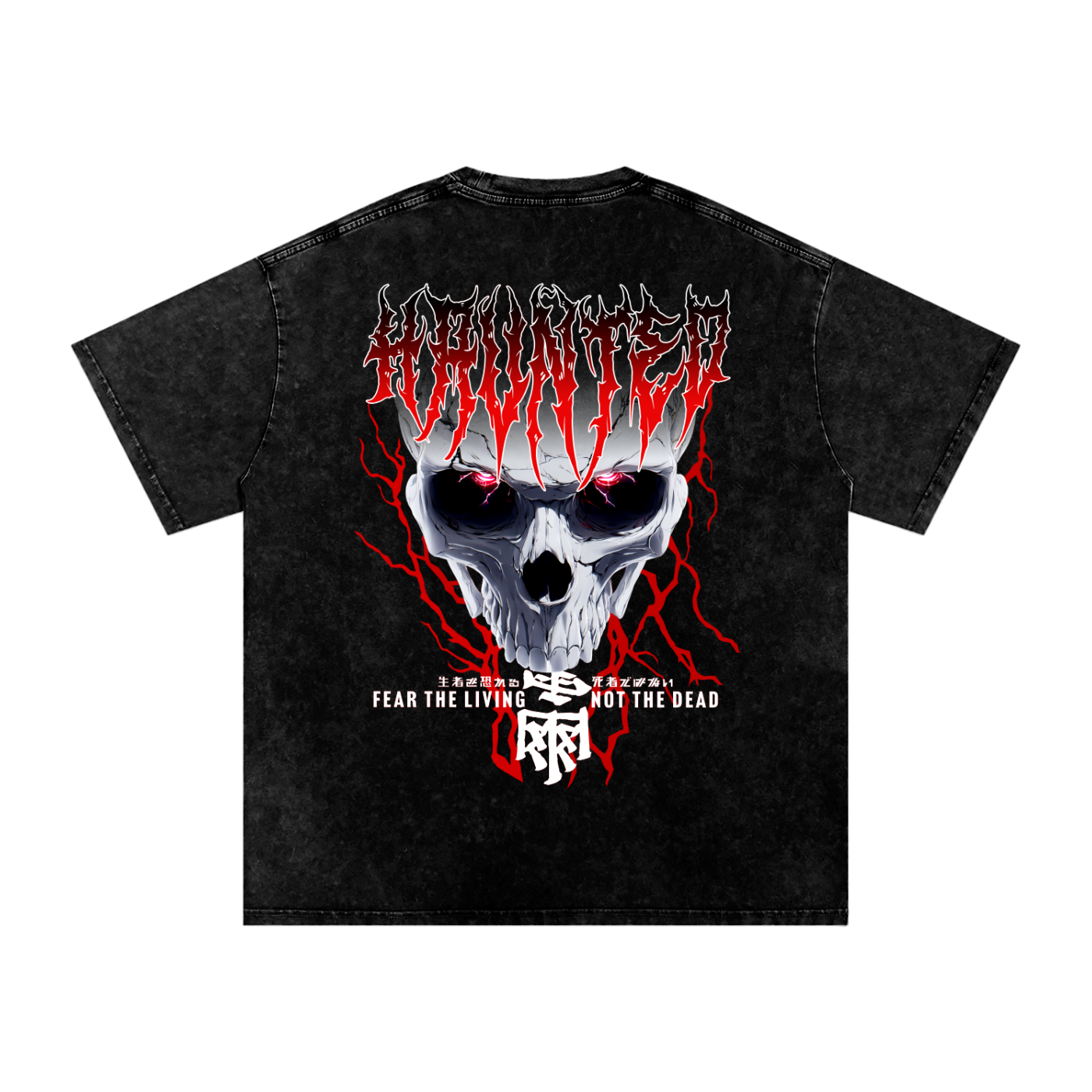 HAUNTED Washed T-Shirt