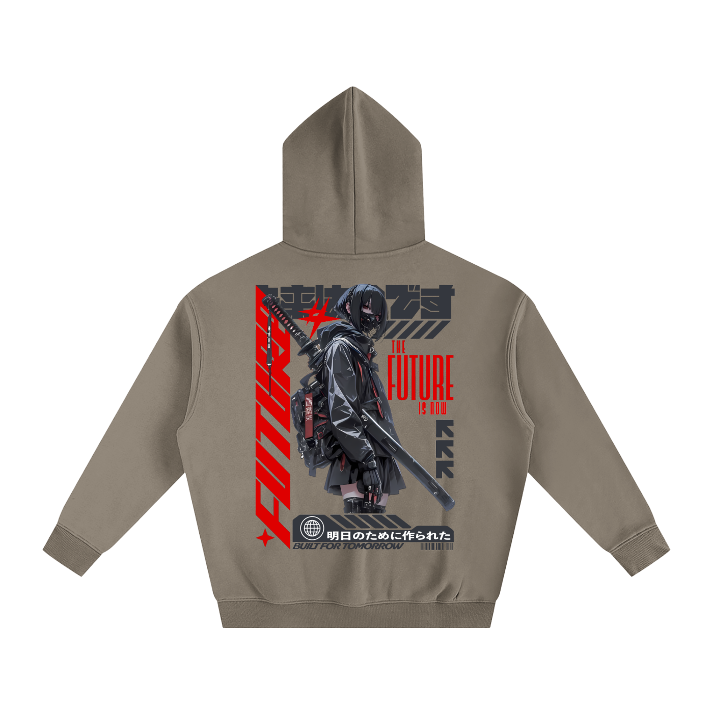 FUTURE IS NOW Oversize Hoodie