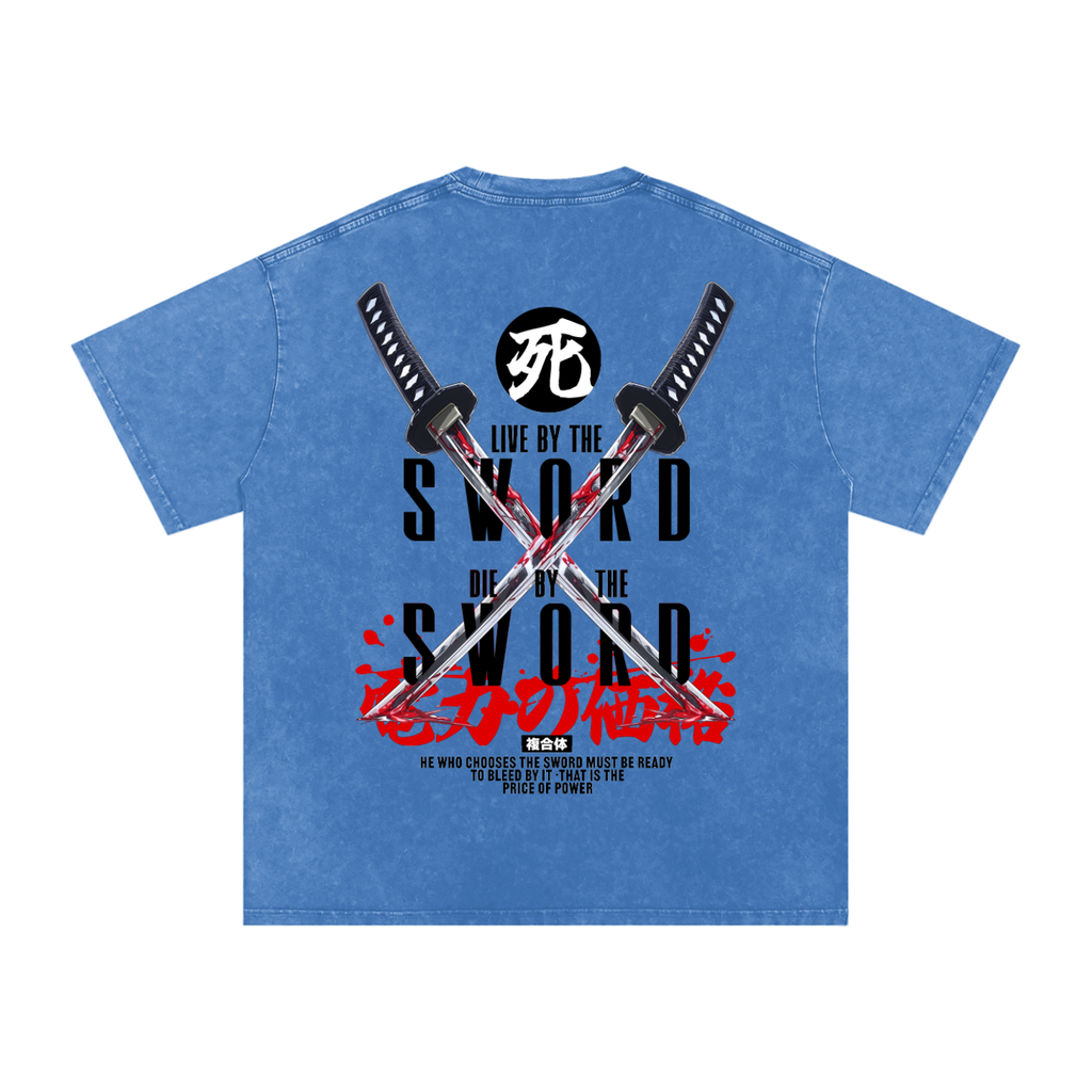 BY THE SWORD Washed T-Shirt