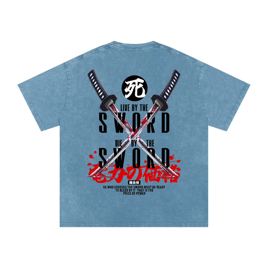 BY THE SWORD Washed T-Shirt
