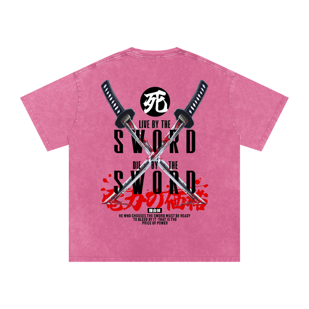 BY THE SWORD Washed T-Shirt
