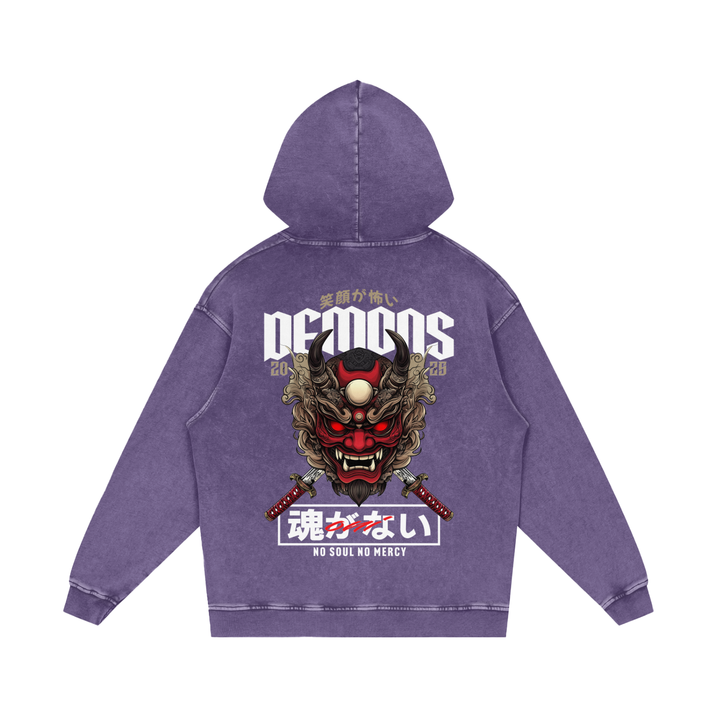 DEMONS Washed Hoodie