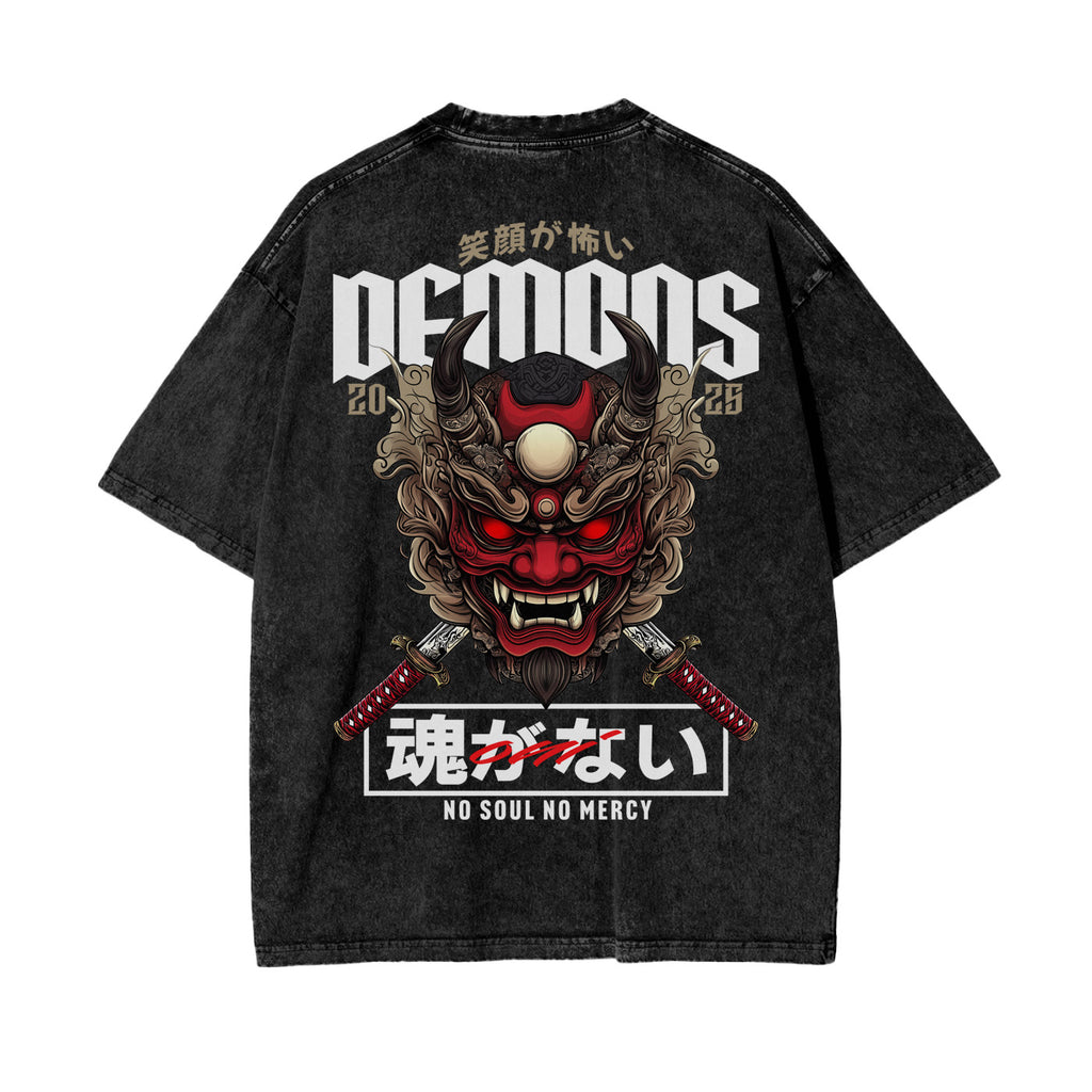 DEMONS Washed T-Shirt