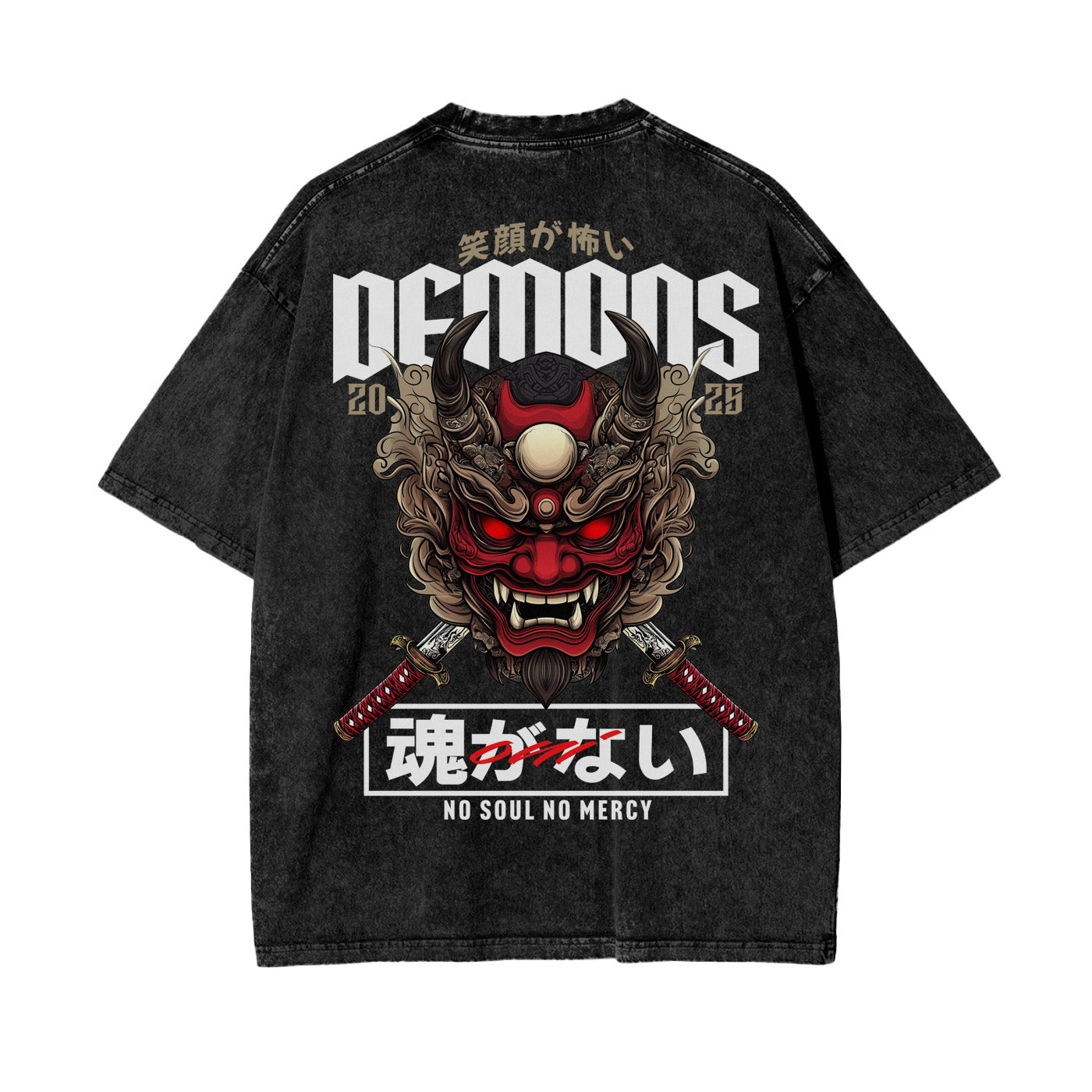 DEMONS Washed T-Shirt