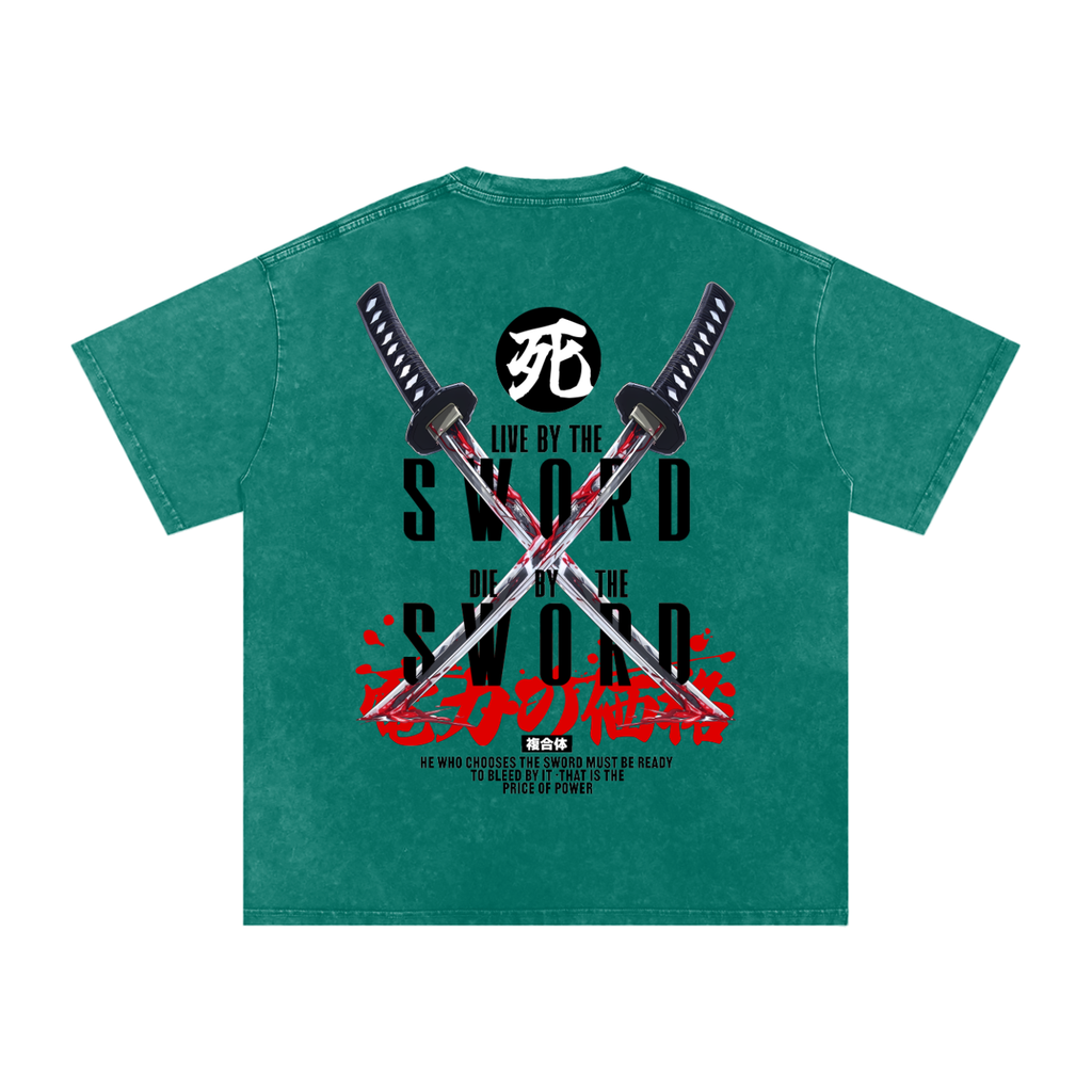 BY THE SWORD Washed T-Shirt