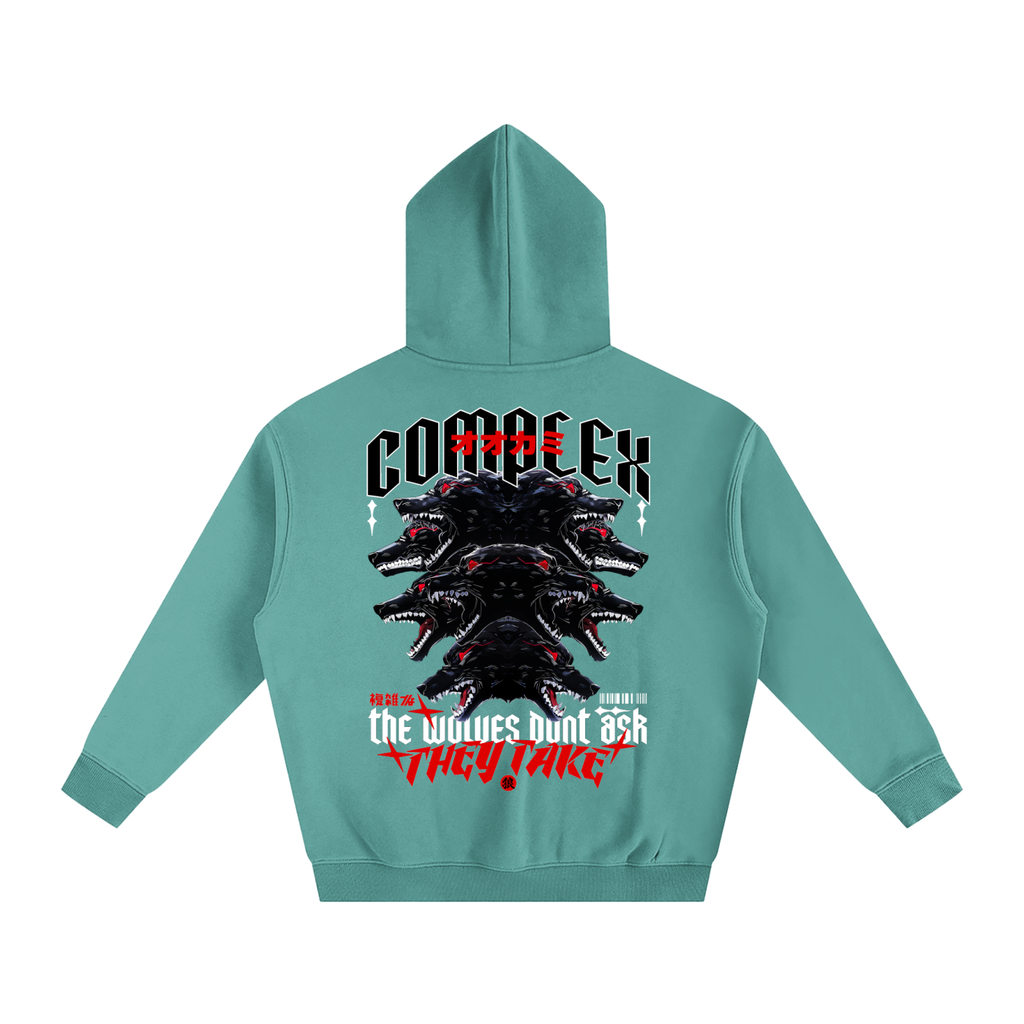 THE WOLVES Oversize Hoodie