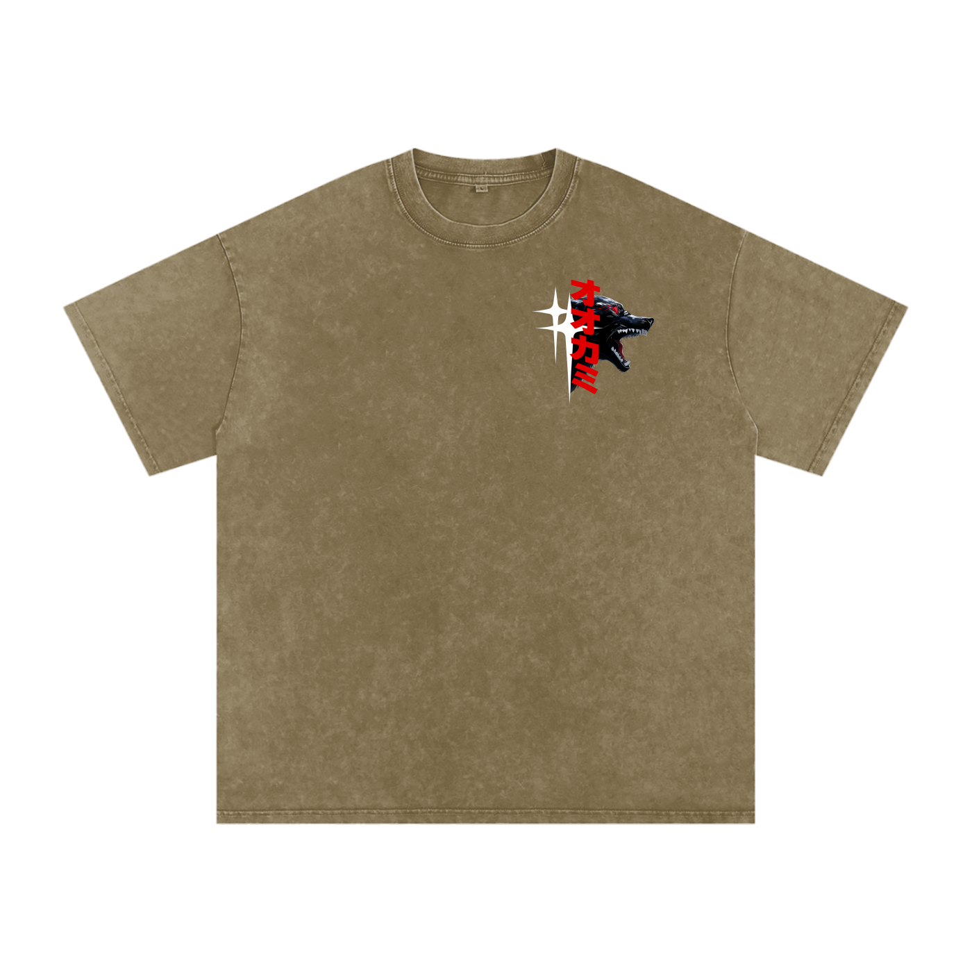 THE WOLVES Washed T-Shirt