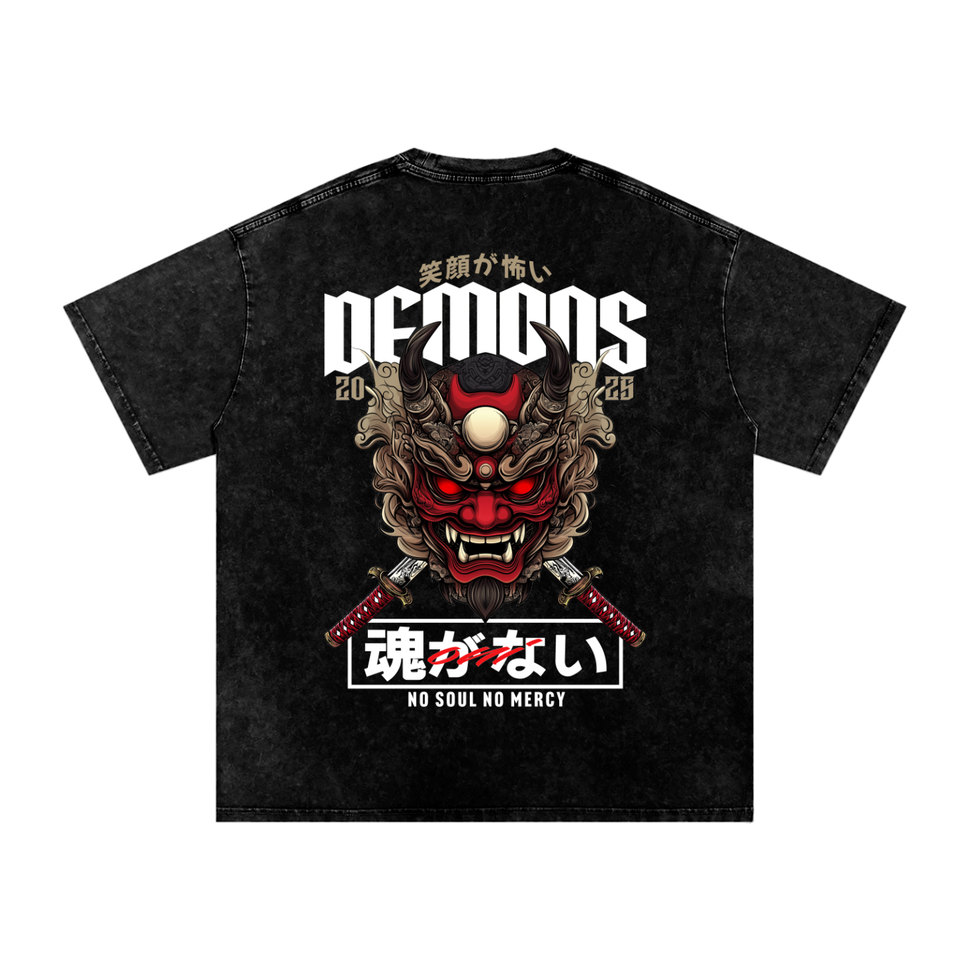 DEMONS Washed T-Shirt