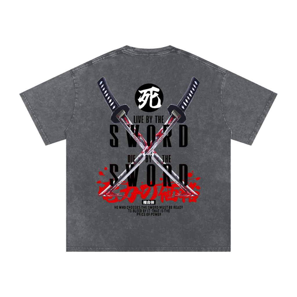 BY THE SWORD Washed T-Shirt