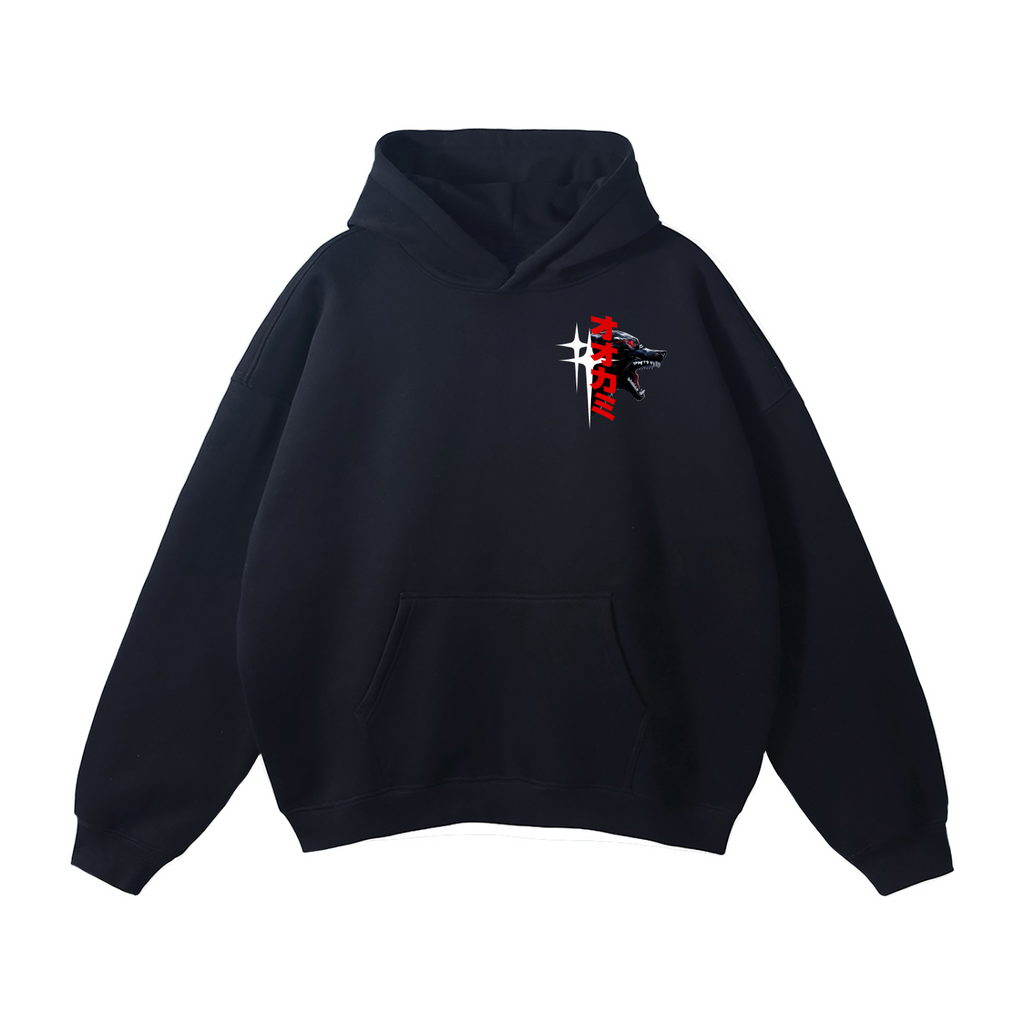 THE WOLVES Oversize Hoodie