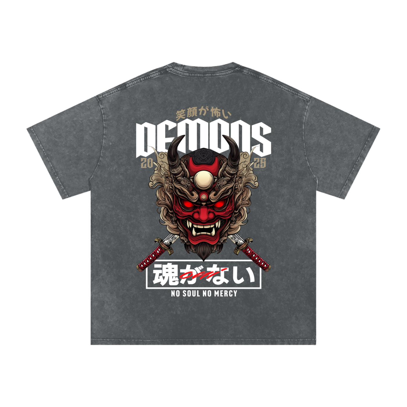 DEMONS Washed T-Shirt