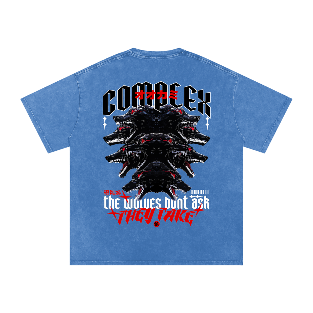 THE WOLVES Washed T-Shirt