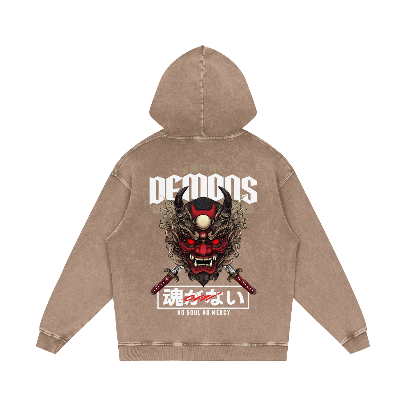 DEMONS Washed Hoodie