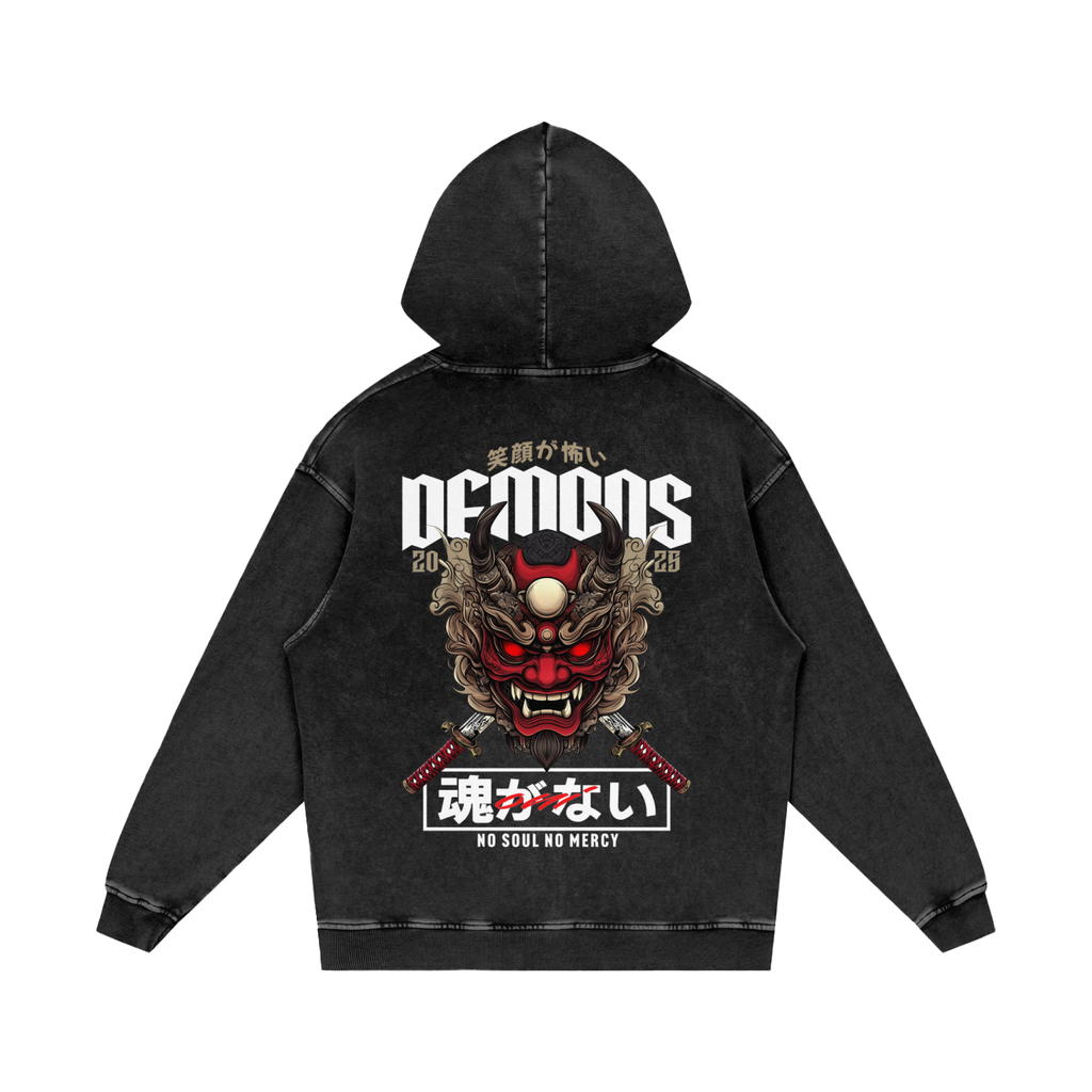 DEMONS Washed Hoodie