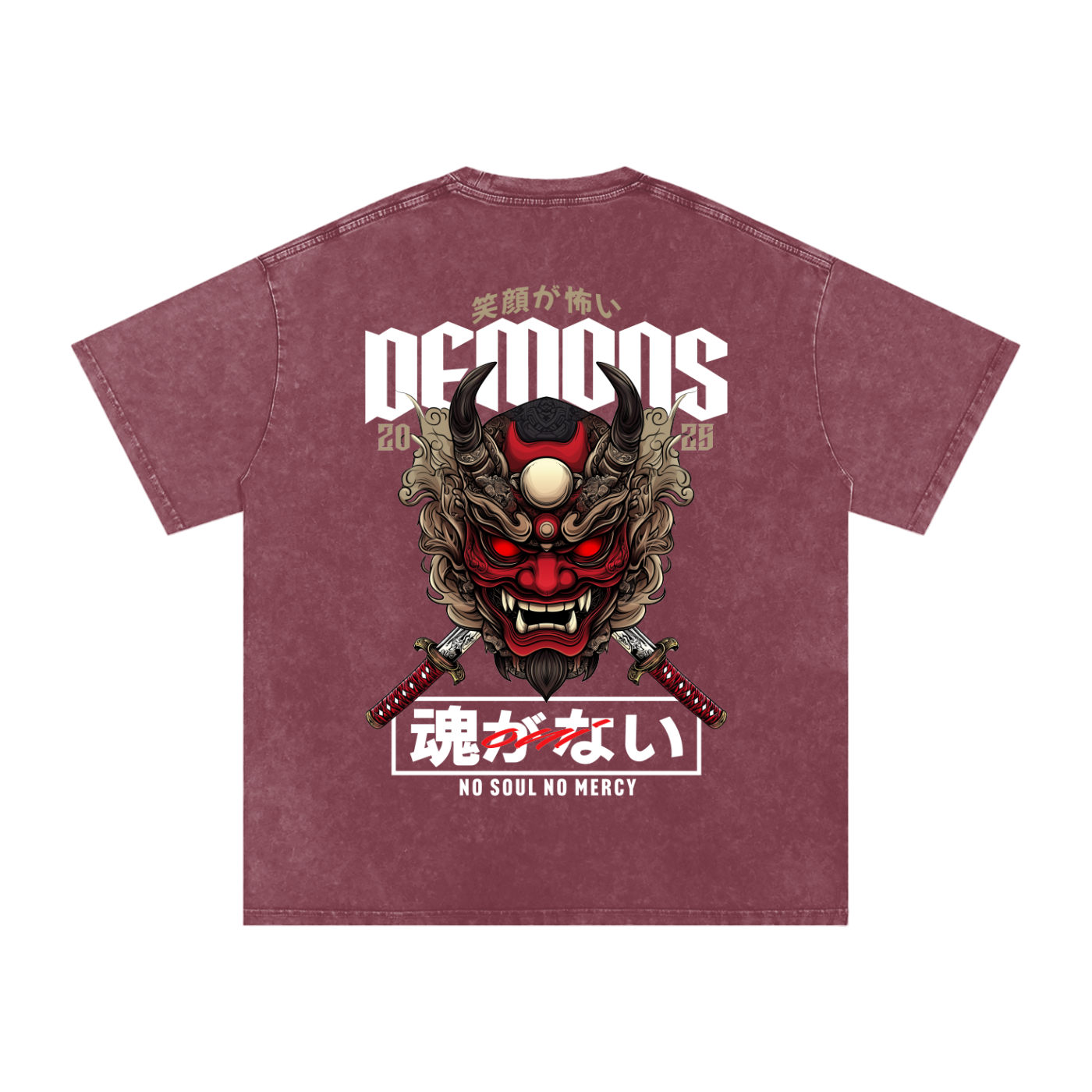 DEMONS Washed T-Shirt
