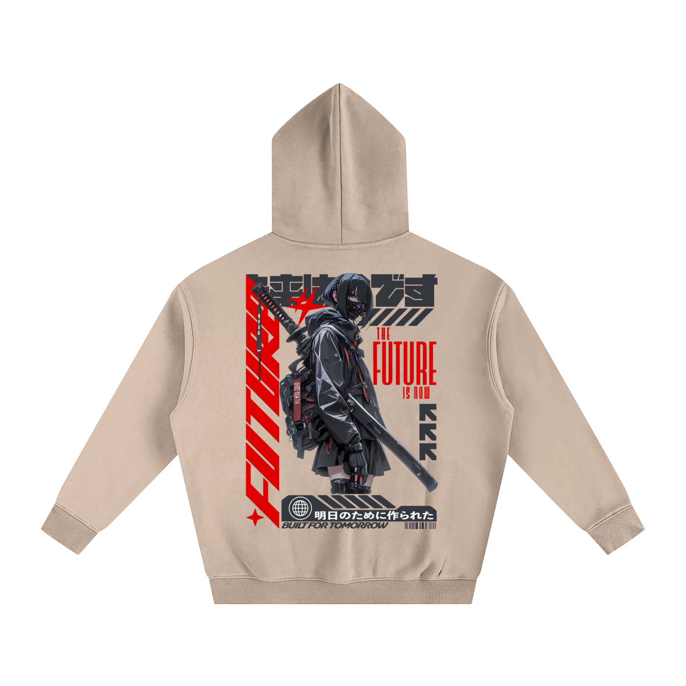FUTURE IS NOW Oversize Hoodie
