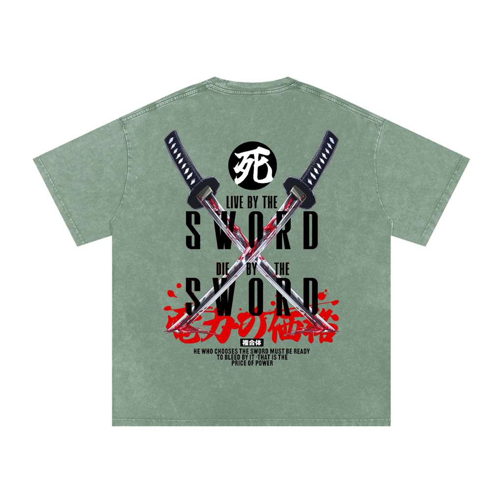 BY THE SWORD Washed T-Shirt