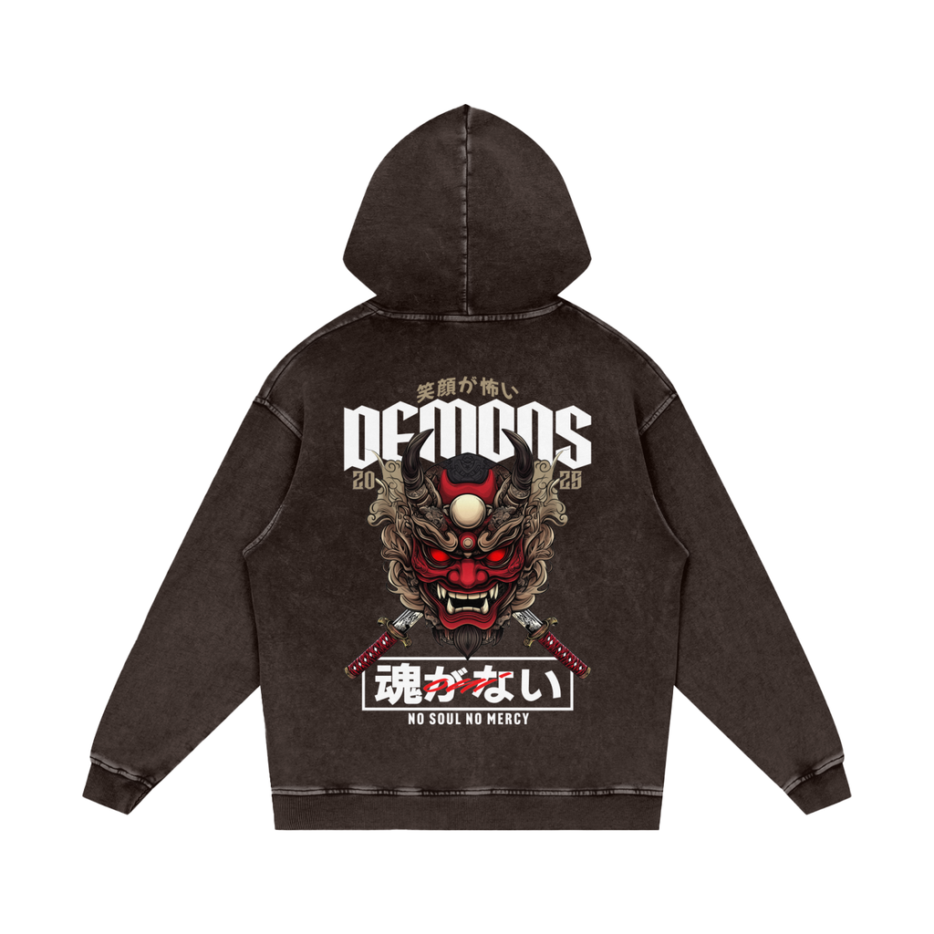 DEMONS Washed Hoodie