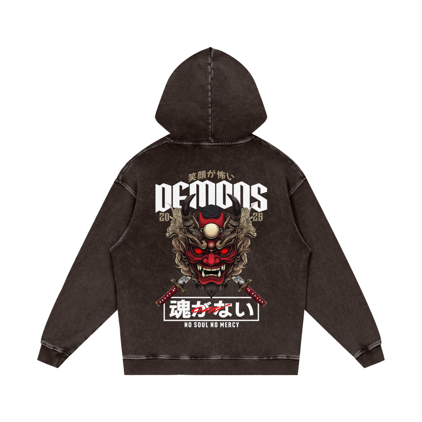 DEMONS Washed Hoodie