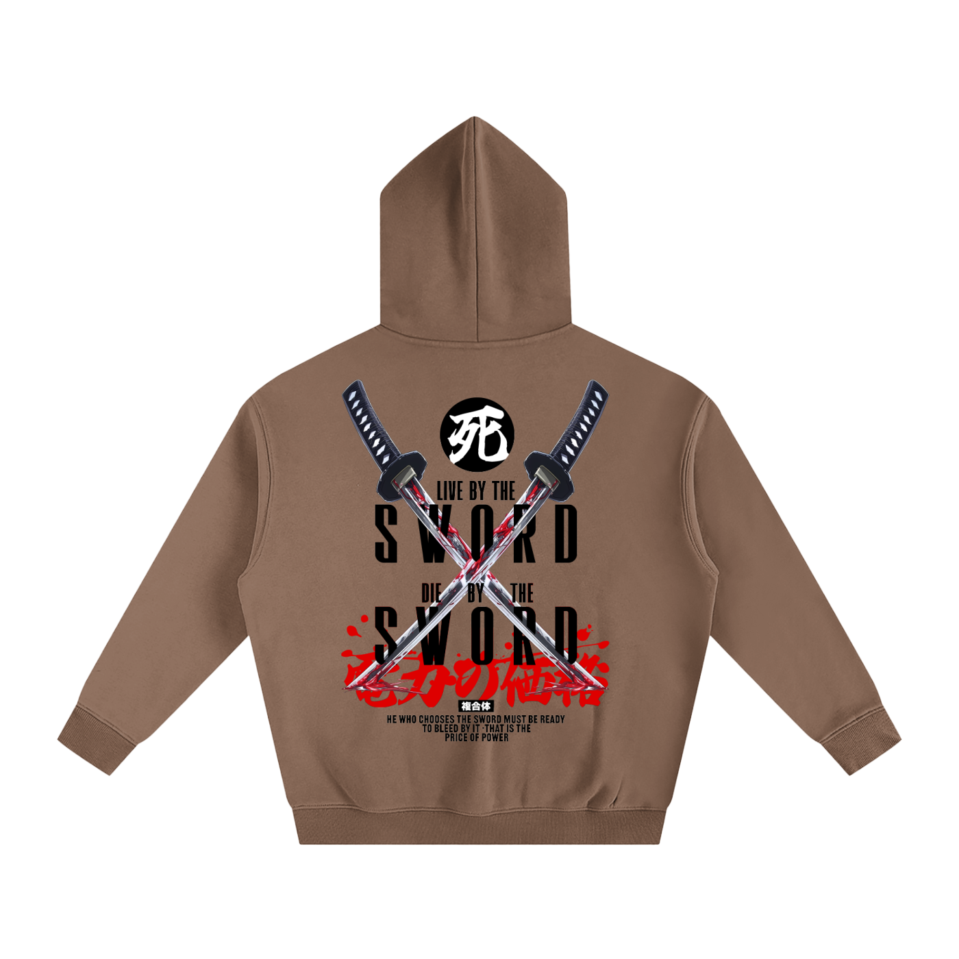 BY THE SWORD Oversize Hoodie