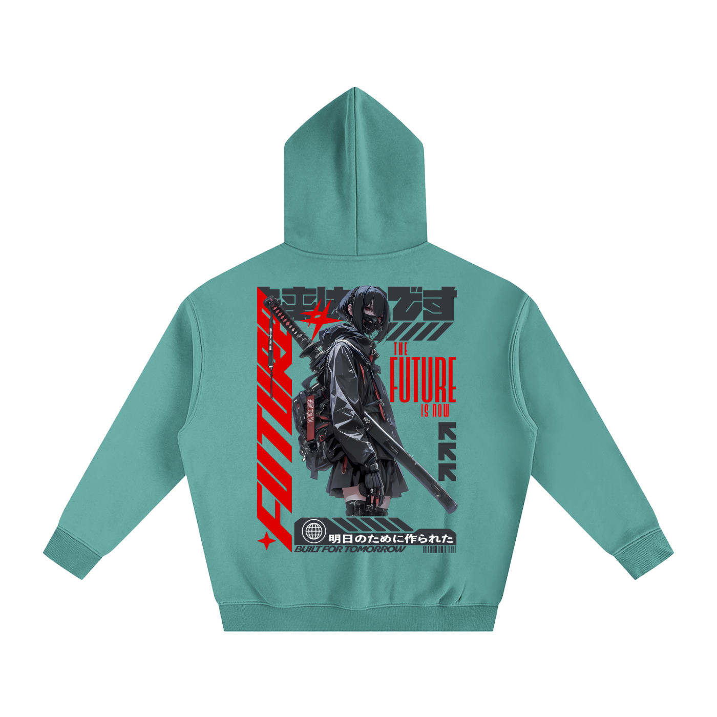 FUTURE IS NOW Oversize Hoodie