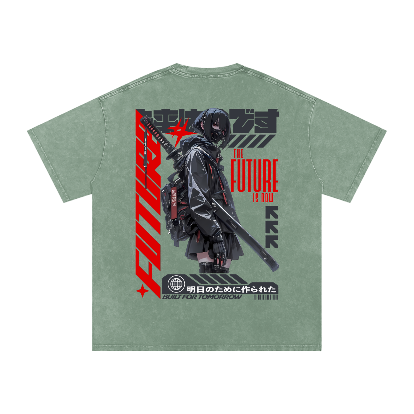 FUTURE IS NOW Washed T-Shirt