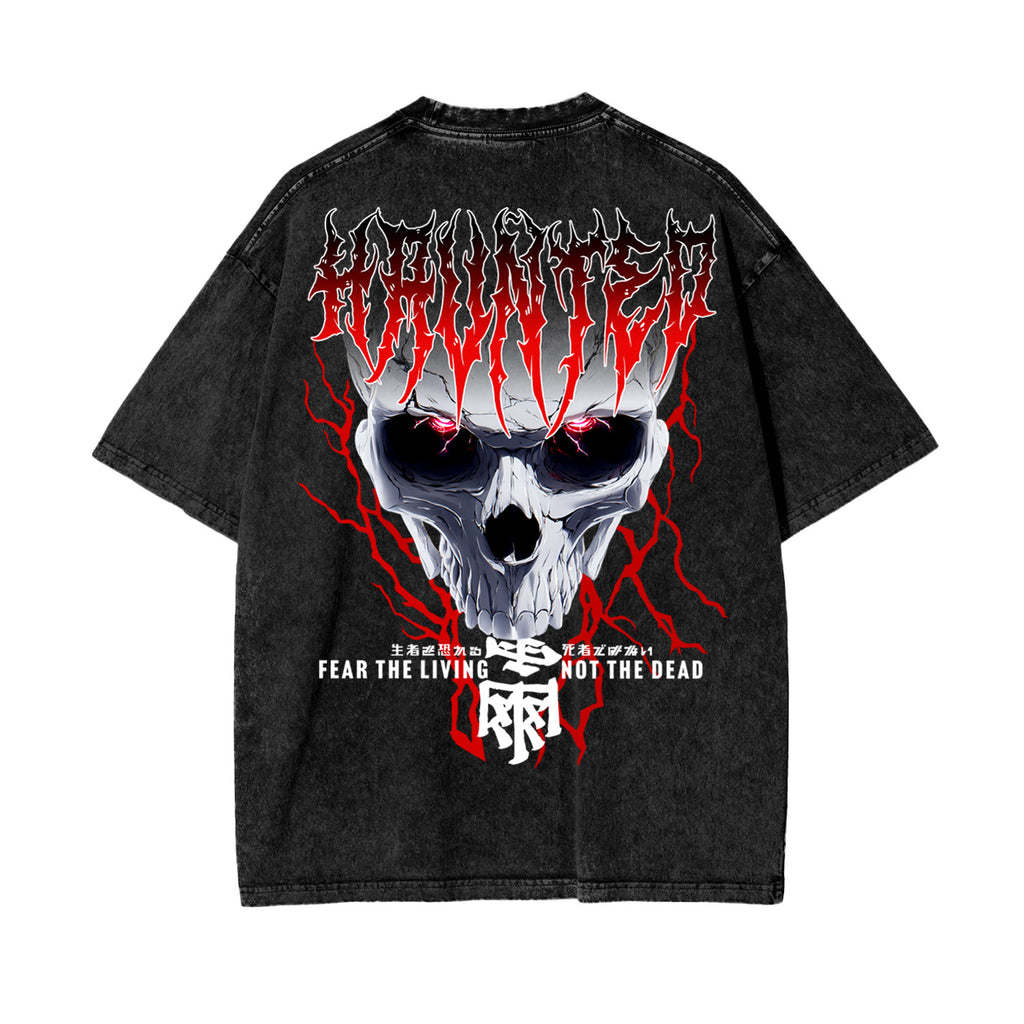 HAUNTED Washed T-Shirt